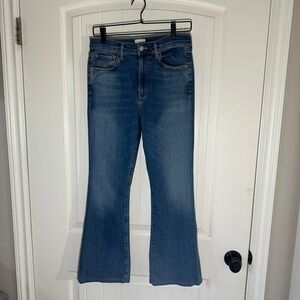 Citizens of Humanity Lilah Flare‎ Leg Blue Jeans High Rise Denim Size 28